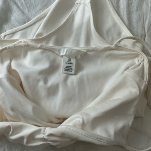 H&M Cream Ruched Bodysuit - Picture 4 of 5